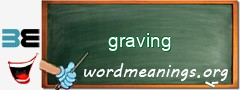 WordMeaning blackboard for graving